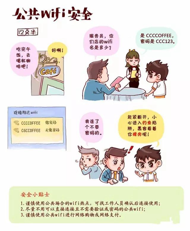 8组小漫画让你秒变网络安全达人